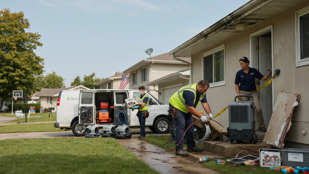 Water Damage Restoration in New Albin, IA near me